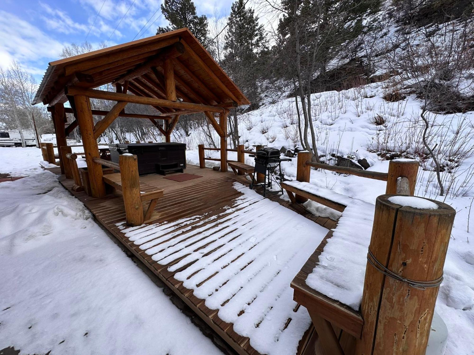 Ute Bluff Lodge, Cabins And Rv Park South Fork Buitenkant foto